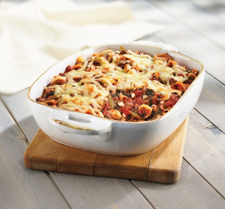 Beef and Pasta Florentine