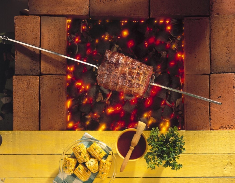 Beer-Soaked Beef Rotisserie Roast