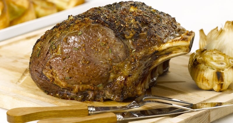 Canadian-Beef-Garlic-Studded-Roast-Beef