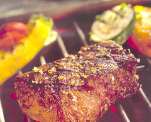 Canadian-Beef-Grilled-Culotte-with-Caramelized-Shallot-and-Blue-Cheese-Compound-Butter