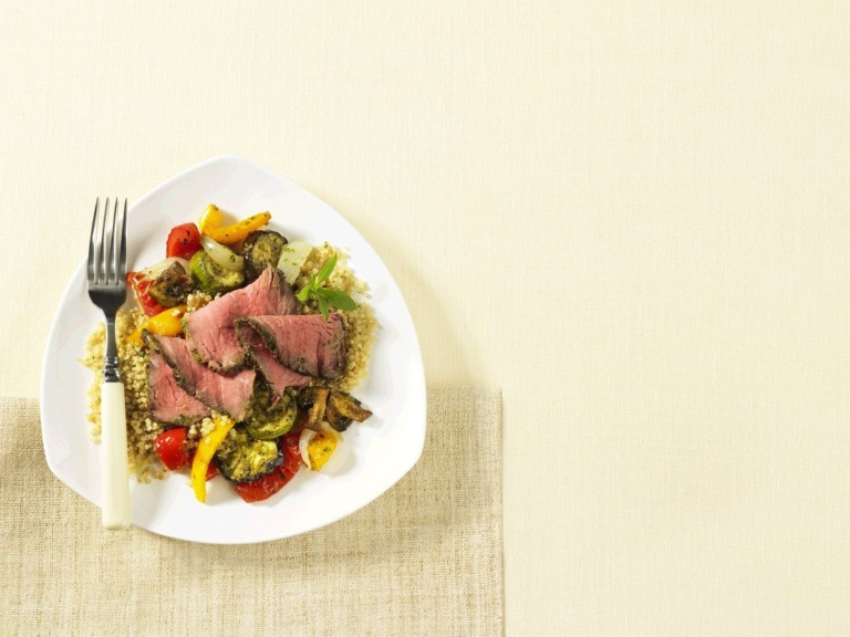 Mediterranean Roasted Beef and Veggies