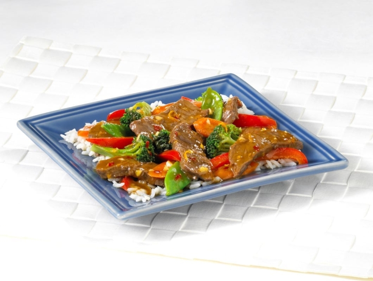 Orange Ginger Beef Stir-fry