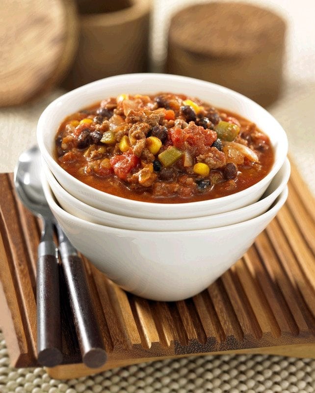 Corn and Black Bean Beef Chili - Canadian Beef