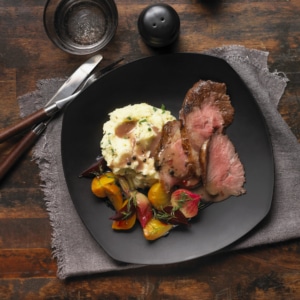 Canadian-Beef-Oven-Roast-with-Peppercorn-Wine-Sauce