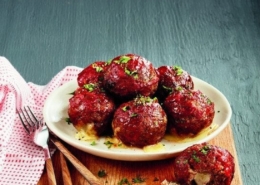 Mozzarella-Stuffed Mini Meat Loaves