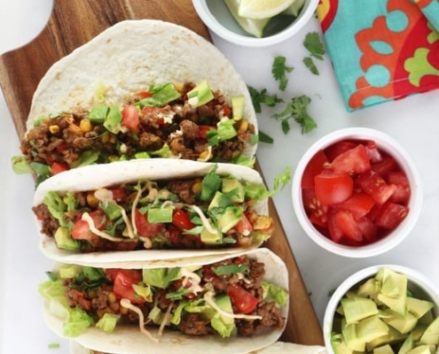 Tex-Mex Beef Tacos
