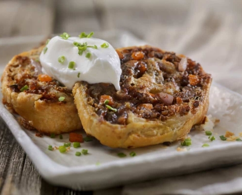 Beef'N Blue Wagon Wheel Bites