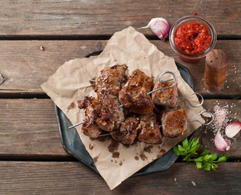 Mediterranean Beef Brochettes