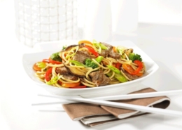 Teriyaki Noodles with Beef