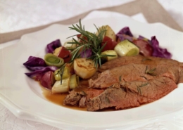Rosemary Pot Roast with Braised Vegetables