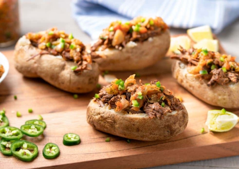 Two-Chili Beef Pot Roast with Roasted Salsa