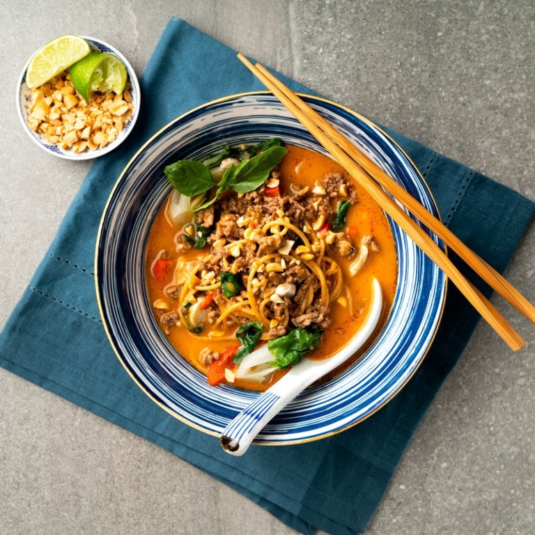Thai Curry Beef ‘Ramen’