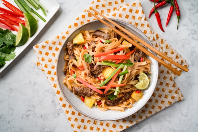 Beef Pineapple Noodles
