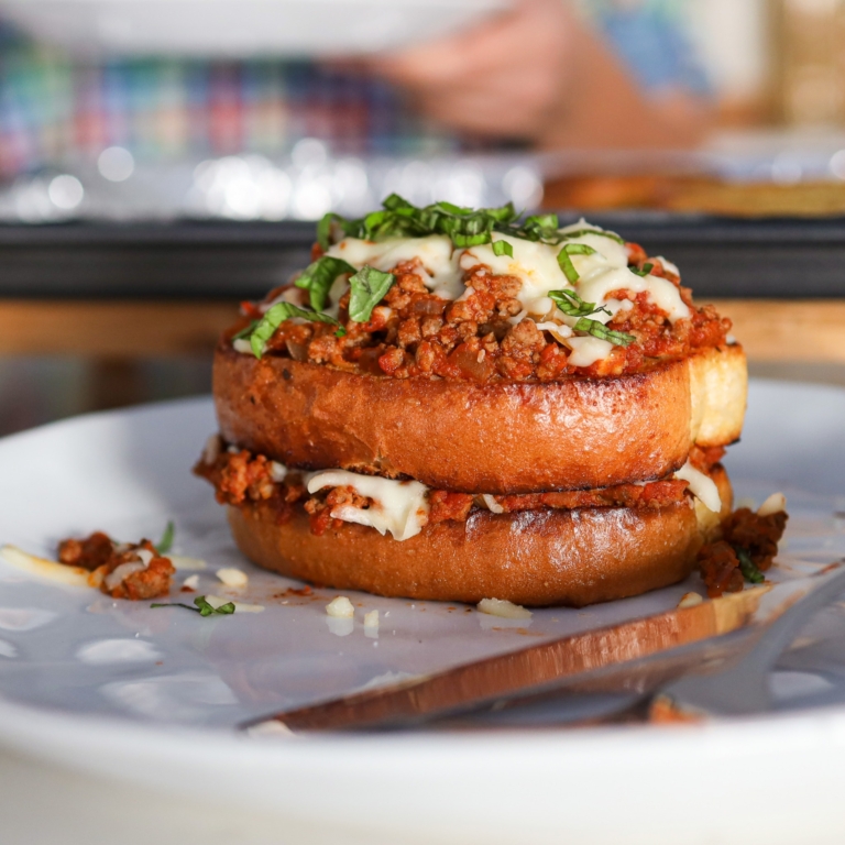 Double Decker Italian-Style Sloppy Joes