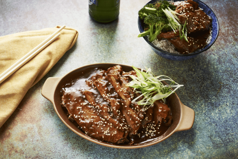 Pressure Cooker Sweet & Sticky Beef Pot Roast