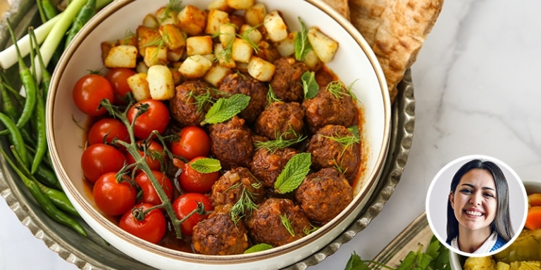 Persian Tiny Meatballs (Koofteh Rizeh)