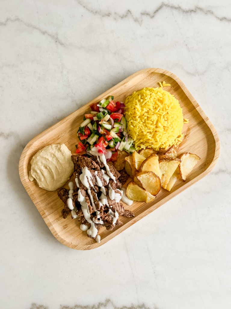 Beef Shawarma Dinner