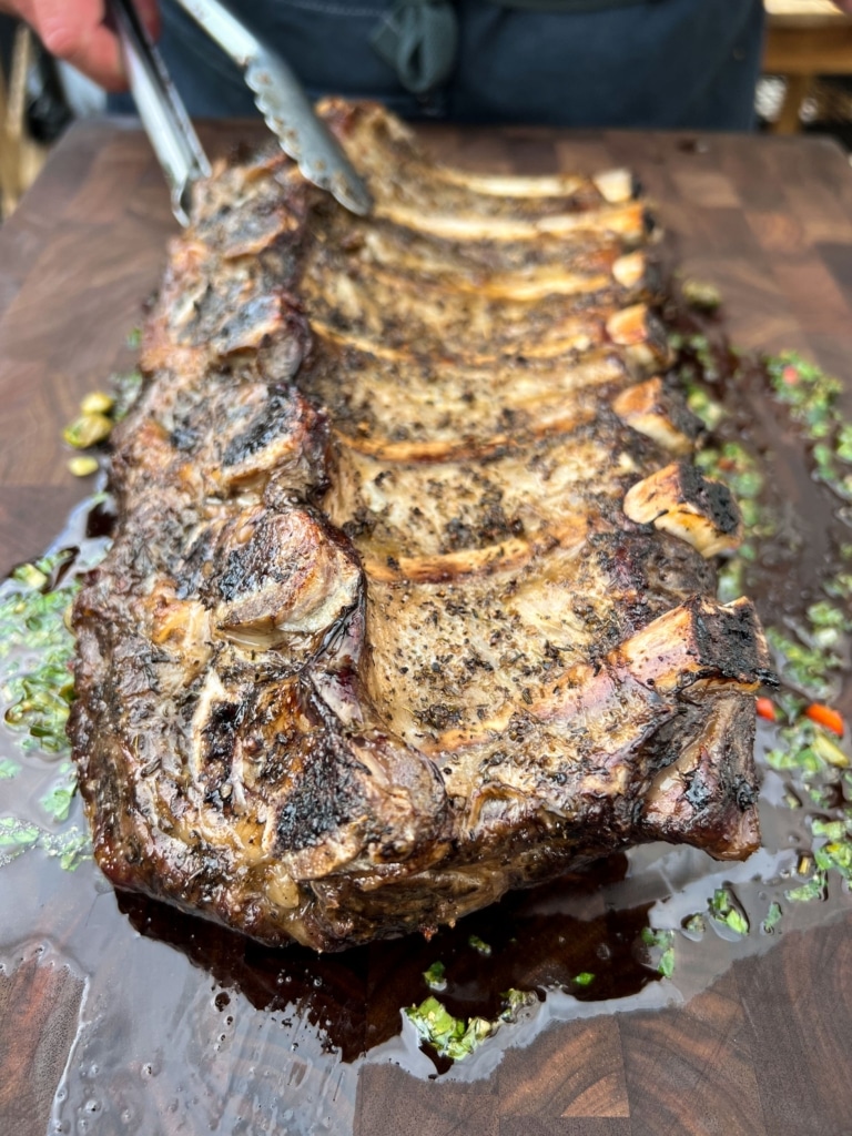 Beef Ribs with Salsa Verde