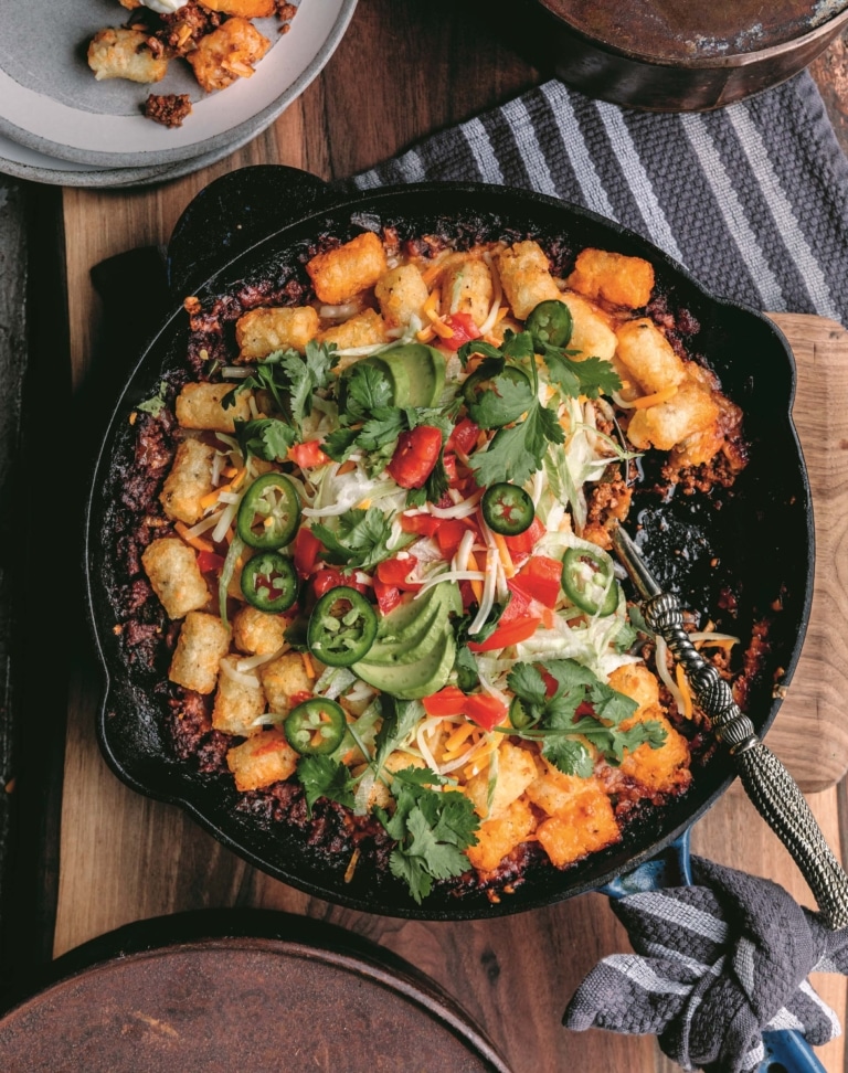 Taco Tater Tot Cottage Pie