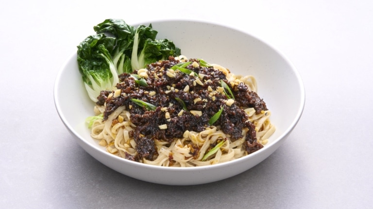 Sichuan-Style Ground Beef Noodle Bowls